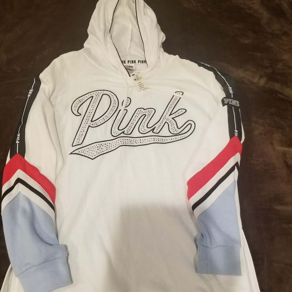SOLD... PINK bling hoodie